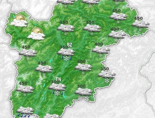 Meteo Trentino Alto Adige. Irruzione polare dalla prossima settimana con neve fino a bassa quota