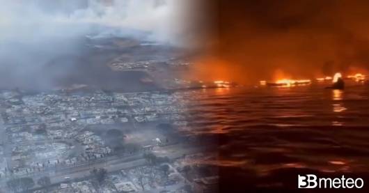 Cronaca mondo – Apocalisse di fuoco alle Hawaii, i morti sono decine, la distruzione non ha precedenti storici. ( Foto e video forti)
