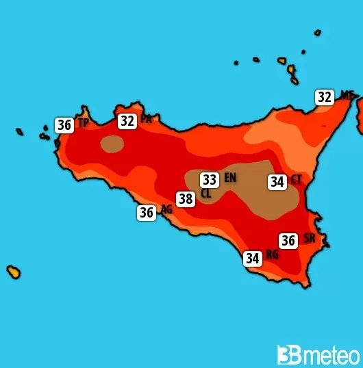 Meteo Sicilia: tempo stabile e caldo moderato, lieve calo termico dalla prossima settimana