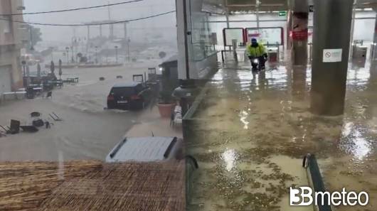 Cronaca meteo – Il ciclone Jan si abbatte su Portogallo, Spagna e Francia. Piogge torrenziali e alluvioni lampo. Video