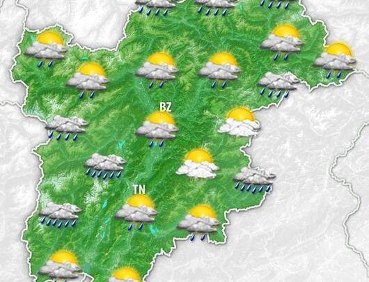 Meteo Trentino Alto Adige. Dal weekend fine del caldo anomalo. Arriva l’autunno con piogge e temperature in calo