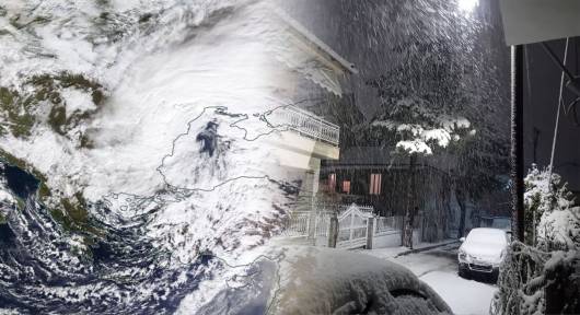 Cronaca meteo – Ciclone invernale Bettina si abbatte sull’Europa orientale. Alluvioni, bufere di neve e Blizzard. Foto e video