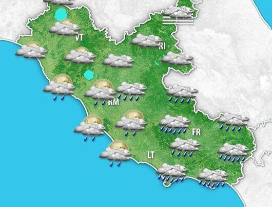 Meteo Lazio: ancora alternanza tra stabilità e veloci impulsi piovosi; peggiora venerdì