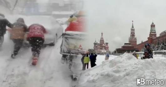 Cronaca meteo – Cina settentrionale sepolta dalla neve con T° fino a -45°C. Gelo intenso anche in Siberia con -52°C. Video