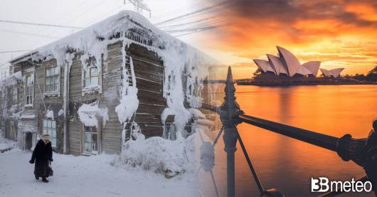 Meteo – Gelo eccezionale sul comparto Euro-Asiatico, caldo anomalo in Cina, nord America e Australia. La situazione a livello globale