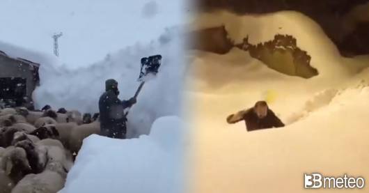 Cronaca meteo – Emergenza neve in Turchia, interi villaggi sepolti. Video