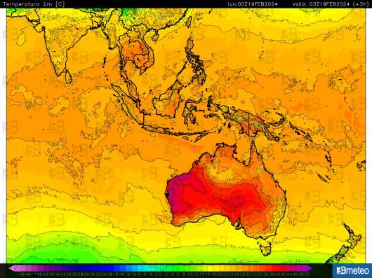 Cronaca meteo. Australia tra caldo record ed emergenza incendi. Sfiorati i 50°C a Carnarvon – Video