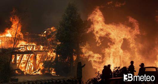 Cronaca meteo. Incendi devastanti in Cile, oltre 100 morti e altrettanti dispersi. E’ lutto nazionale – Video