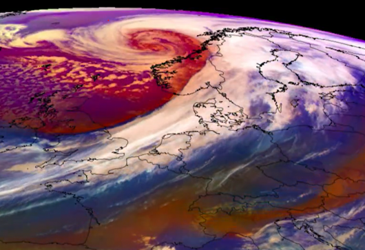Cronaca meteo. Ingunn devasta la Norvegia con venti a 200km/h. E’ stata la tempesta più forte degli ultimi trent’anni – Video