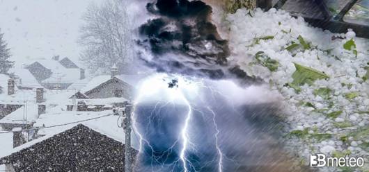 Cronaca meteo – Medio oriente ancora bersagliato da nubifragi, violente grandinate e neve. Video