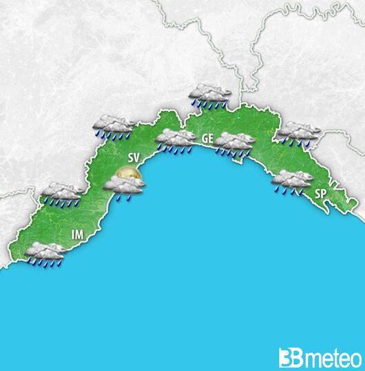 Meteo Liguria. Da giovedì perturbazione atlantica con piogge e rovesci anche forti. Tempo a tratti instabile almeno fino al weekend