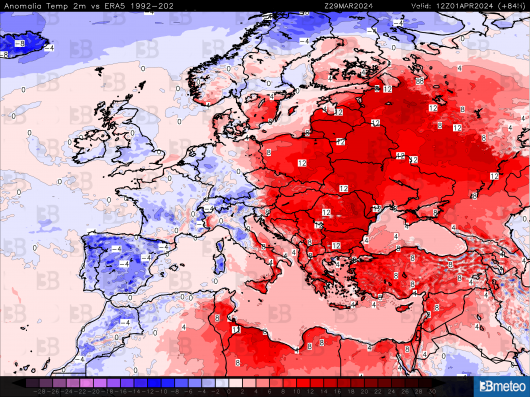 Meteo Europa – Precoce ondata di caldo primaverile raggiungerà la Lapponia e porterà 30°C su molte nazioni