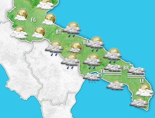 Meteo Puglia. Inizialmente soleggiato e caldo, instabilità in aumento dal Primo Maggio e temperature in calo