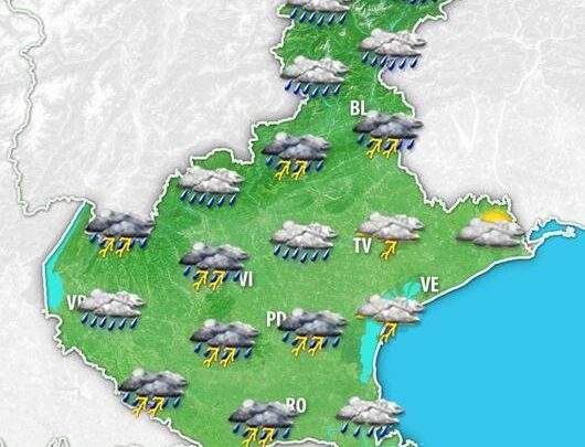 Meteo Veneto. Verso un peggioramento dal primo maggio, tornano piogge e temporali anche nei giorni successivi