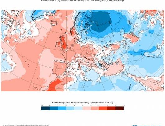 Cronaca meteo. Il ‘blob’ freddo prosegue in Scandinavia, neve a Mosca. Altri 7 giorni di freddo anomalo