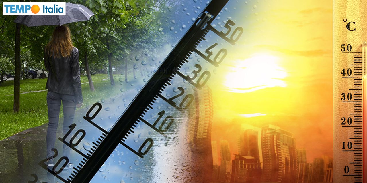 Fine del caldo probabilmente per il resto di Luglio e l'inizio di Agosto