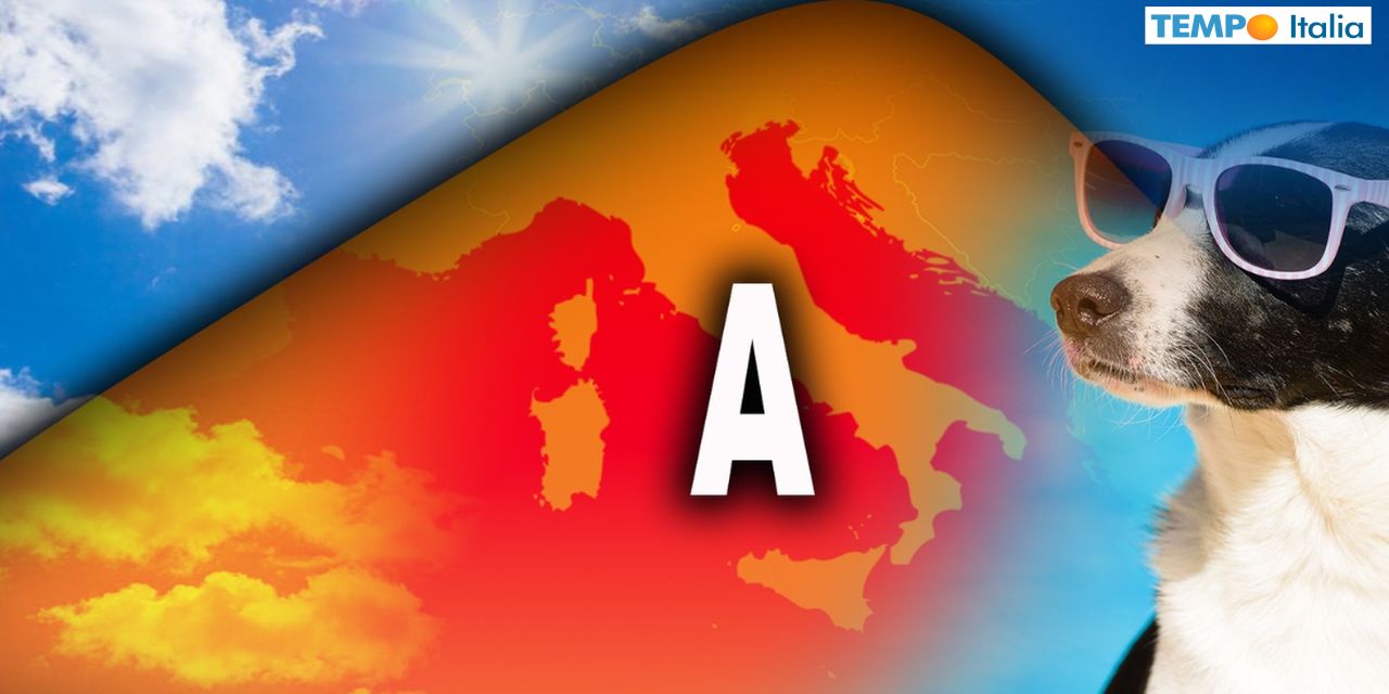 Italia baciata da sole e caldo