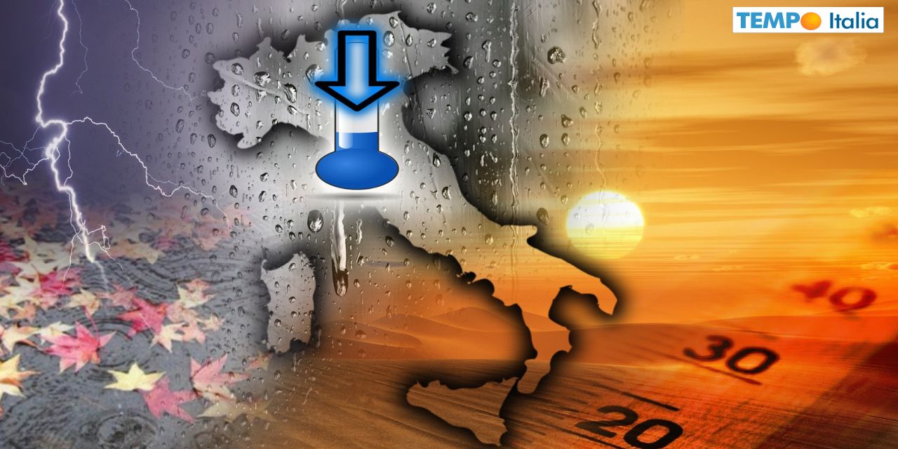 Italia divisa, con ritorno del caldo solamente al Sud