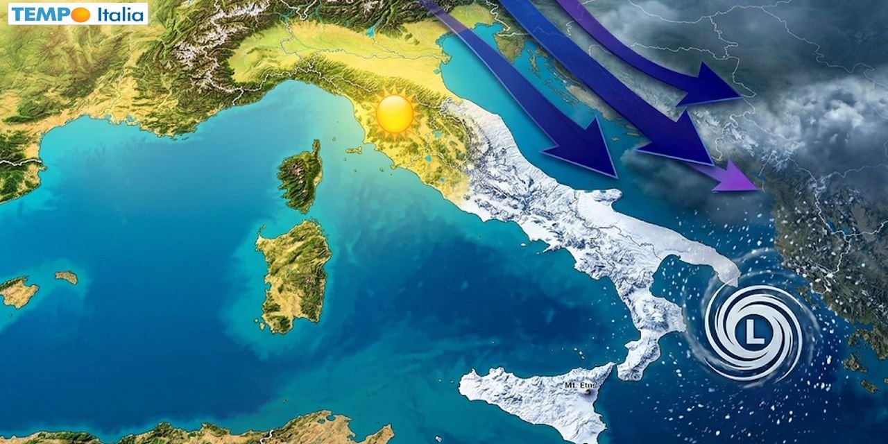 Fase invernale, ma in prospettiva cambia tutto verso il weekend a partire dal Nord e dalla Toscana