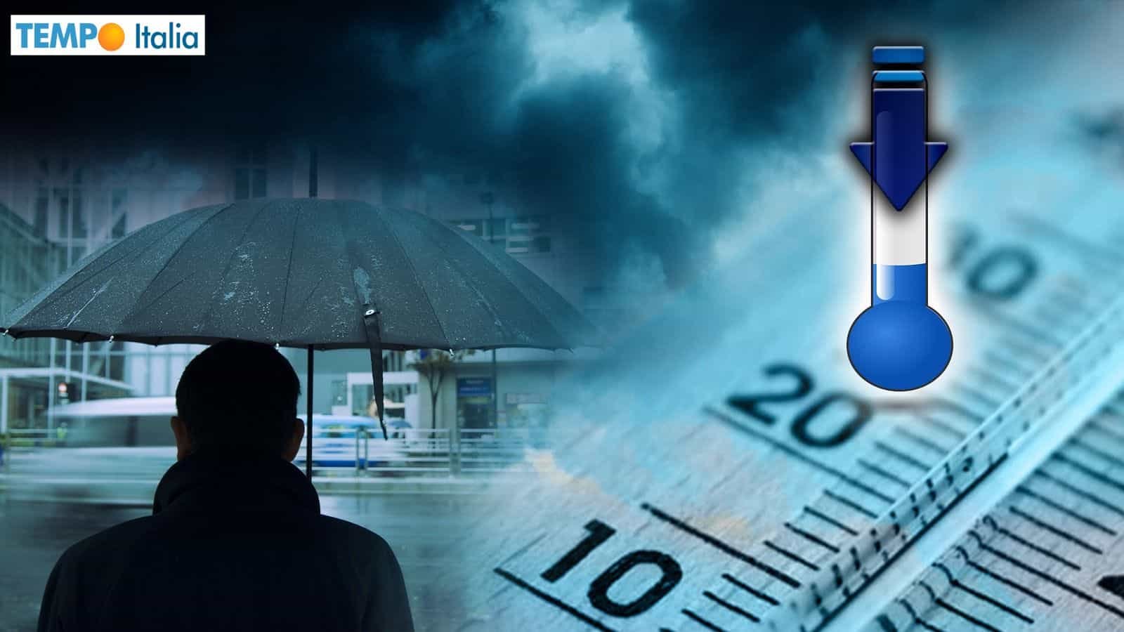 L'arrivo di un impulso freddo dai Balcani porterà un peggioramento