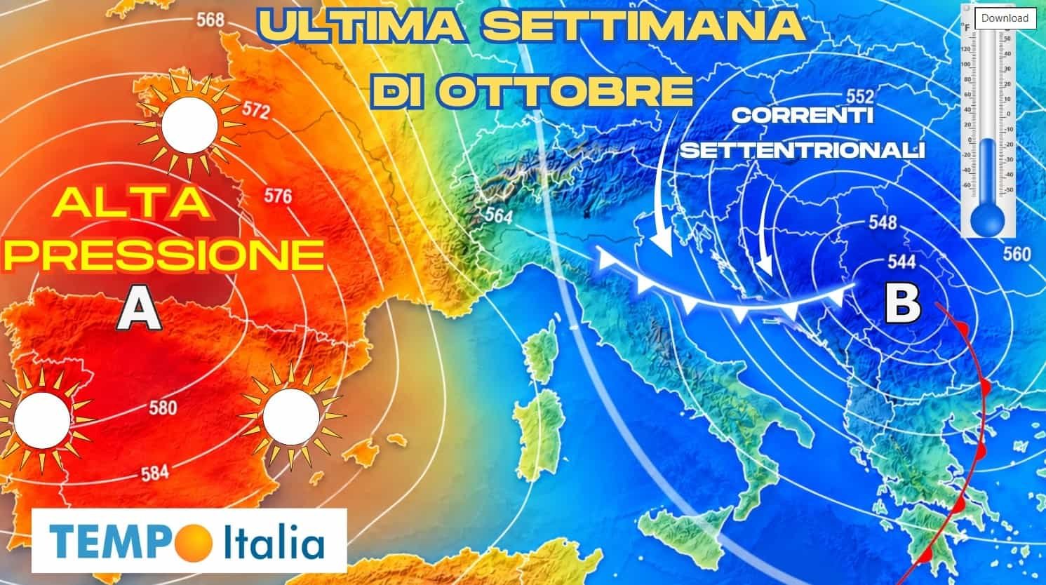 Ultima settimana di ottobre: ancora piogge, ma si invertiranno i settori esposti 5 19 2