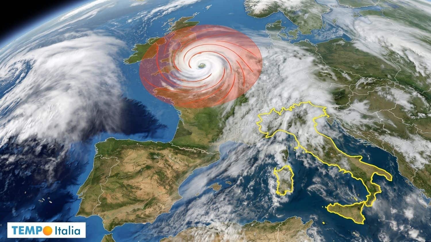 Ciclone Austen e peggioramento in Italia ghg