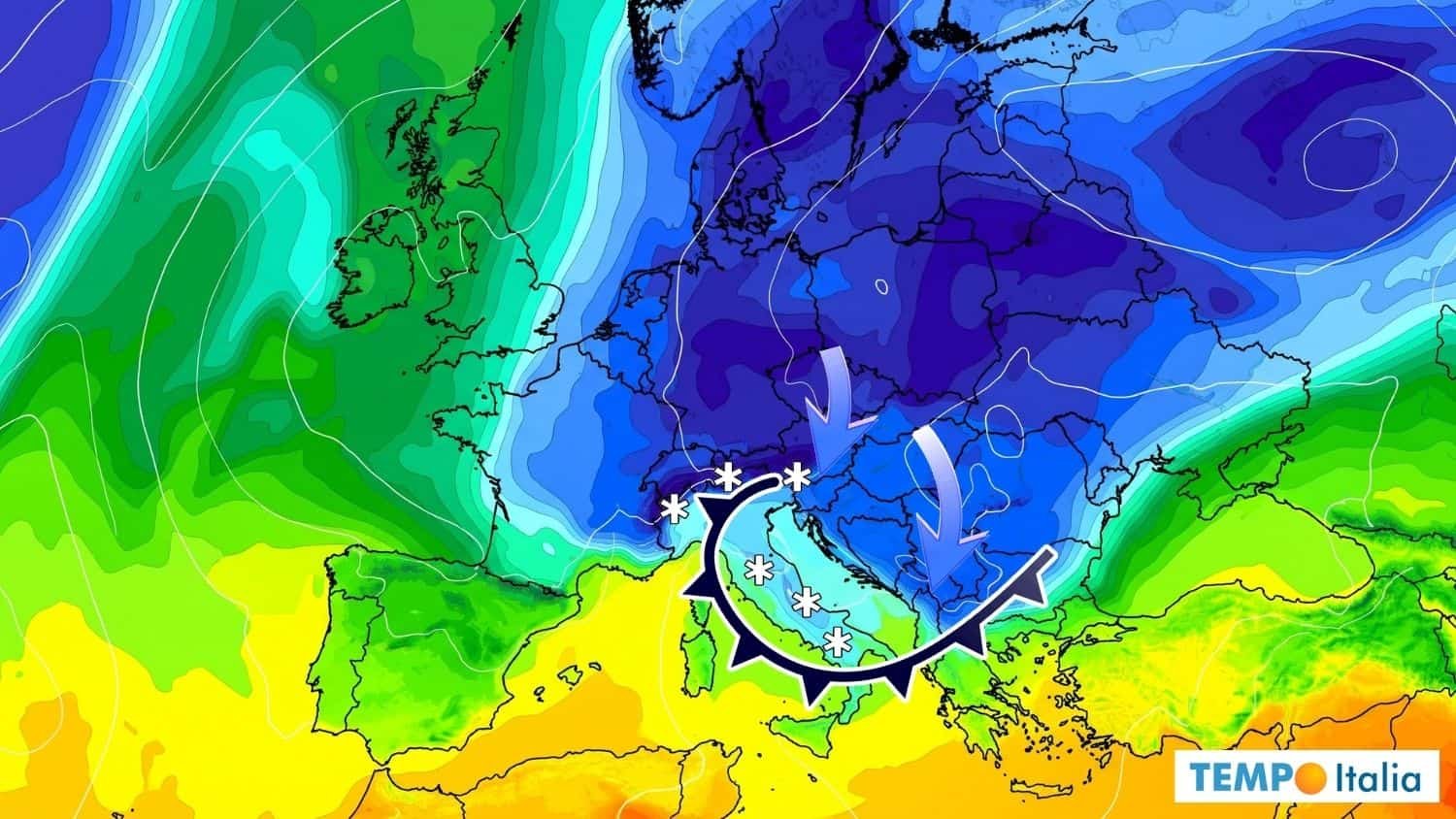 Novembre potrebbe portare anche la neve alle medie e basse quote 2 Novembre potrebbe portare anche la neve alle medie e basse quote