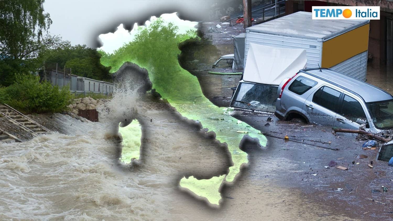 Grandi piogge pronte ad abbattersi sull'Italia, rischio criticità