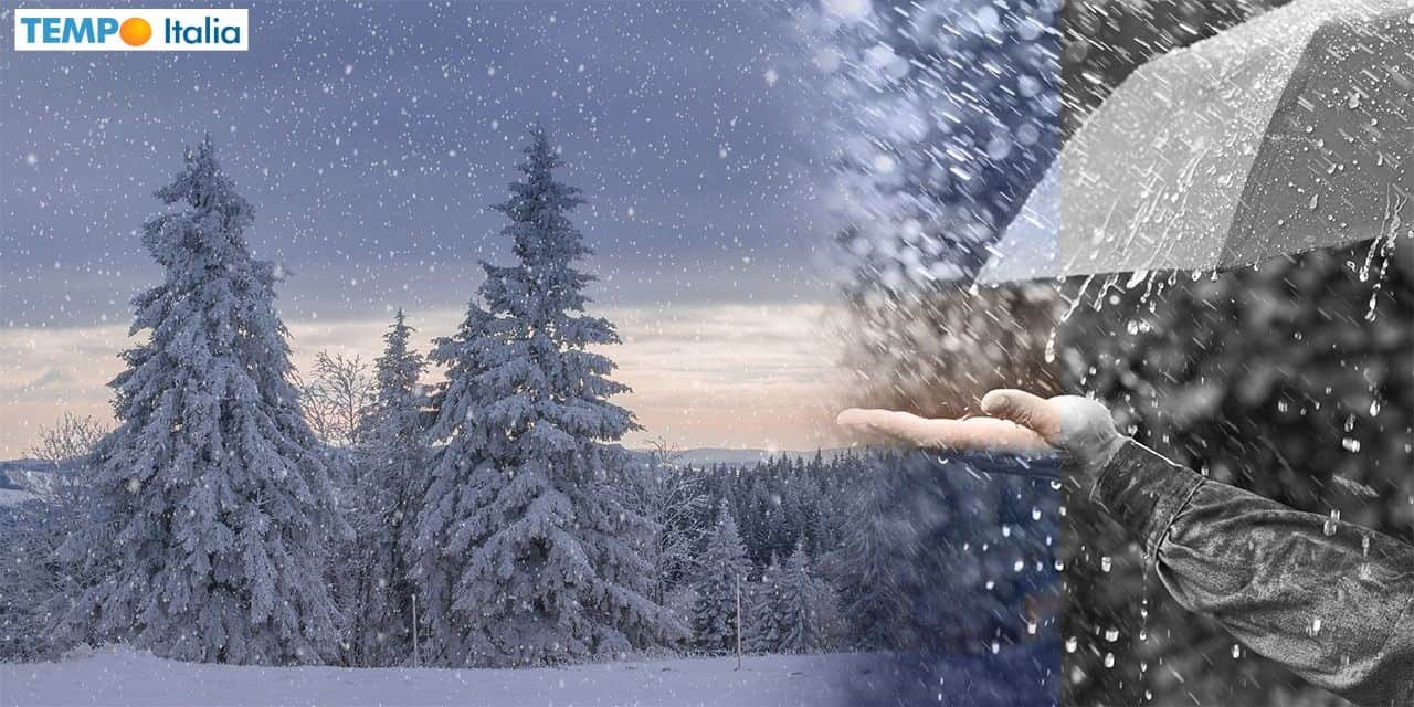 Prima neve persino sotto i 1000 metri, sarà un avvio novembre invernale 2 Ecco la neve a tratti sino a quote basse